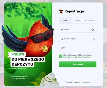 rejestracja-luckybird-сasino