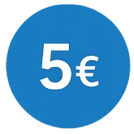 5 euro bez depozytu